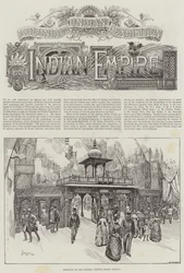 Kolonial- und Indien-Ausstellung, das Indische Reich